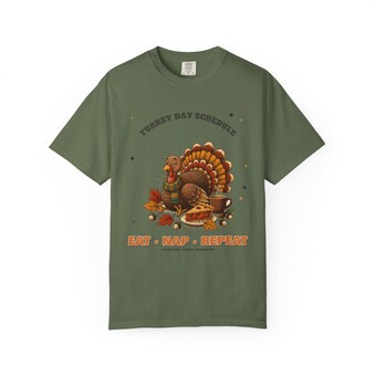 Eat Nap Repeat Thanksgiving Shirt photo 6