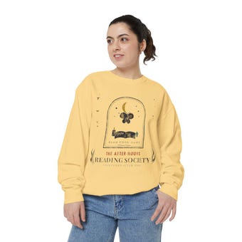 Dark Academia Reading Society Sweatshirt photo 2