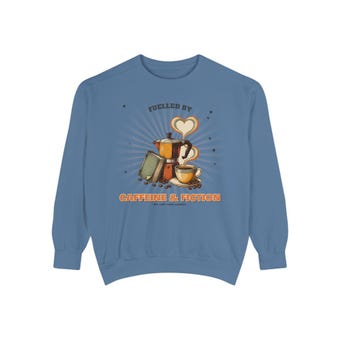 Caffeine and Fiction Sweatshirt photo 4