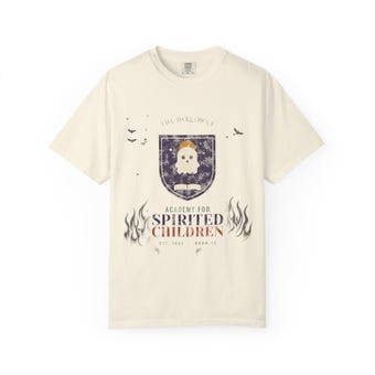 Holloway Academy Ghost Crest Teacher Shirt photo 3