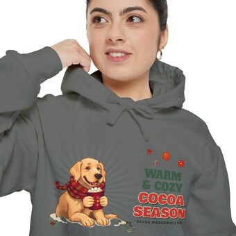 Cocoa Season Dog Hoodie photo 5