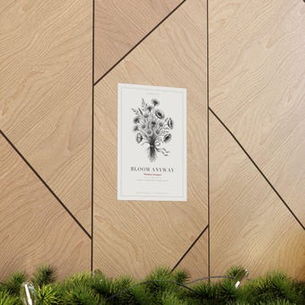 Wildflower Bouquet Print photo 6
