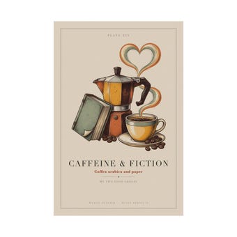 Caffeine and Fiction Print photo 3