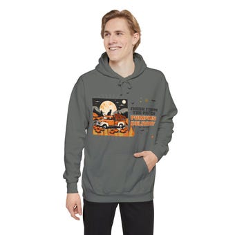 Pumpkin Truck Hoodie photo 5
