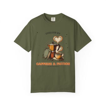 Caffeine & Fiction Tee photo 6