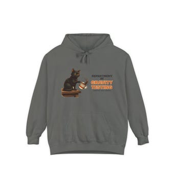 Gravity Testing Cat Hoodie photo 3