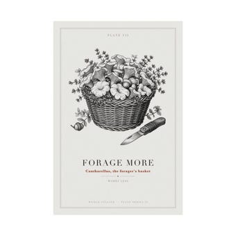 Foraging Mushroom Print photo 3