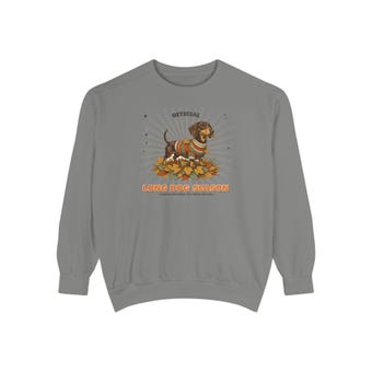 Dachshund Long Dog Season Sweatshirt photo 6