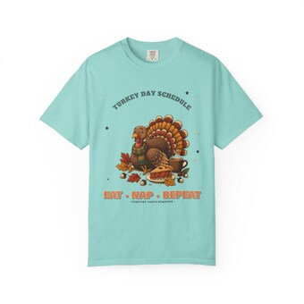 Eat Nap Repeat Thanksgiving Shirt photo 5