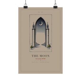 The Moon Tarot Print photo 2