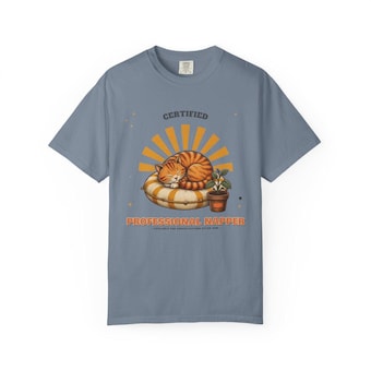 Professional Napper Cat Shirt photo 3