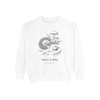 Hedgehog Mushroom Sweatshirt photo 2