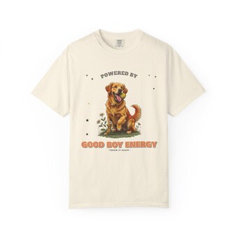 Good Boy Energy Golden Retriever Shirt photo 2