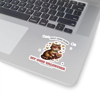 Self Love Club Cat Sticker photo 2