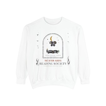 Dark Academia Reading Society Sweatshirt photo 2