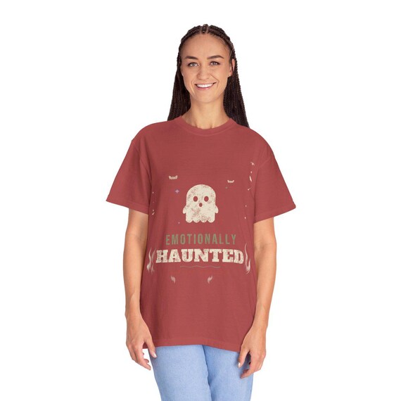 Emotionally Haunted Ghost Shirt by WedgeAtelier