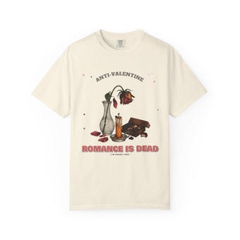 Romance Is Dead Anti Valentine Shirt photo 2