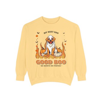 Good Boo Dog Ghost Sweatshirt photo 3