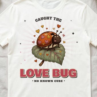 Love Bug Ladybug Tee photo 3