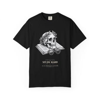 Dark Academia Skull Shirt photo 2