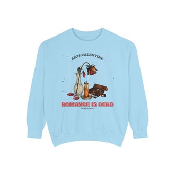 Romance Is Dead Anti Valentine Sweatshirt photo 5