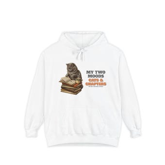 Cats and Chapters Hoodie photo 2