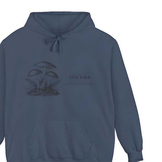 Fly Agaric Mushroom Hoodie — Comfort Colors hoodie by WedgeAtelier