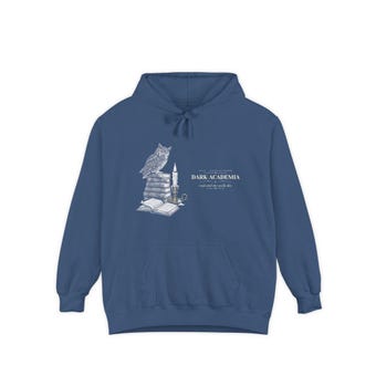 Dark Academia Owl Hoodie photo 5