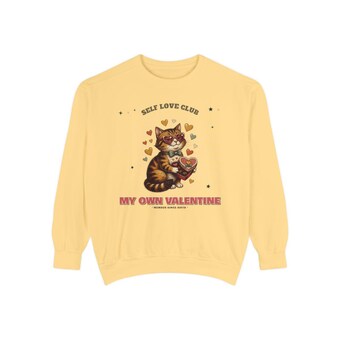 Self Love Club Cat Sweatshirt photo 3