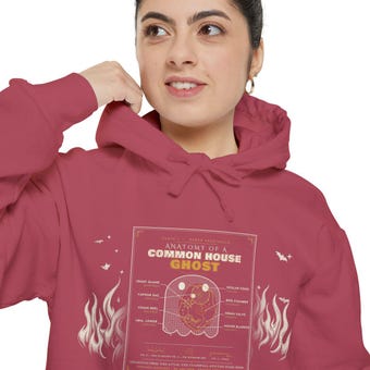 Funny Ghost Anatomy Hoodie photo 6