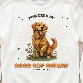 Golden Retriever Sweatshirt photo 3