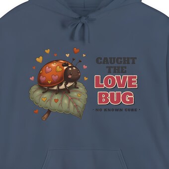 Love Bug Ladybug Hoodie photo 3