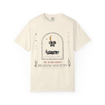 Dark Academia Reading Society Tee photo 2