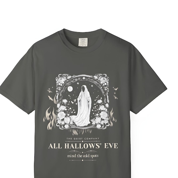 Gothic Ghost T-Shirt — Comfort Colors tee by WedgeAtelier