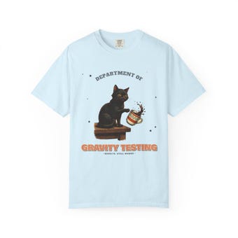 Gravity Testing Cat Shirt photo 4
