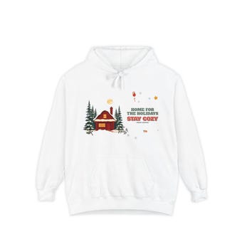 Stay Cozy Cabin Christmas Hoodie photo 2