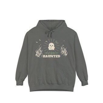 Emotionally Haunted Ghost Hoodie photo 3