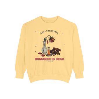 Romance Is Dead Anti Valentine Sweatshirt photo 3
