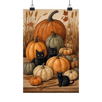 Folk Art Harvest Print photo 2