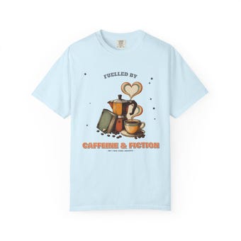 Caffeine and Fiction Shirt photo 4