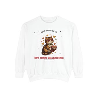 Self Love Club Cat Sweatshirt photo 2