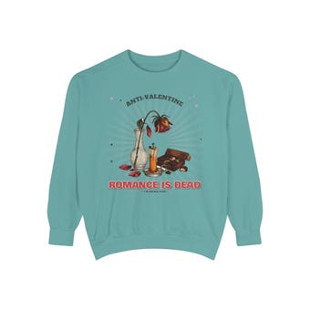 Romance Is Dead Anti Valentine Sweatshirt photo 6