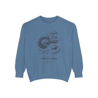 Hedgehog Mushroom Sweatshirt photo 4