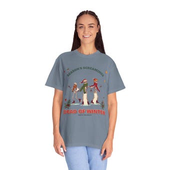 Dead of Winter Skeleton Christmas Shirt photo 2