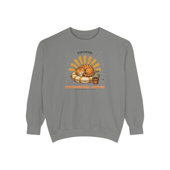 Professional Napper Cat Sweatshirt photo 6