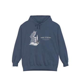 Dark Academia Owl Hoodie photo 4
