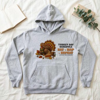 Funny Thanksgiving Hoodie photo 2