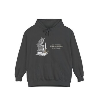 Dark Academia Owl Hoodie photo 2