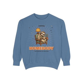 Homebody Sloth Sweatshirt photo 4