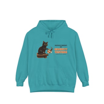Gravity Testing Cat Hoodie photo 4